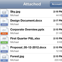 Attached iOS App